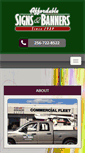 Mobile Screenshot of affordablesignsinc.com